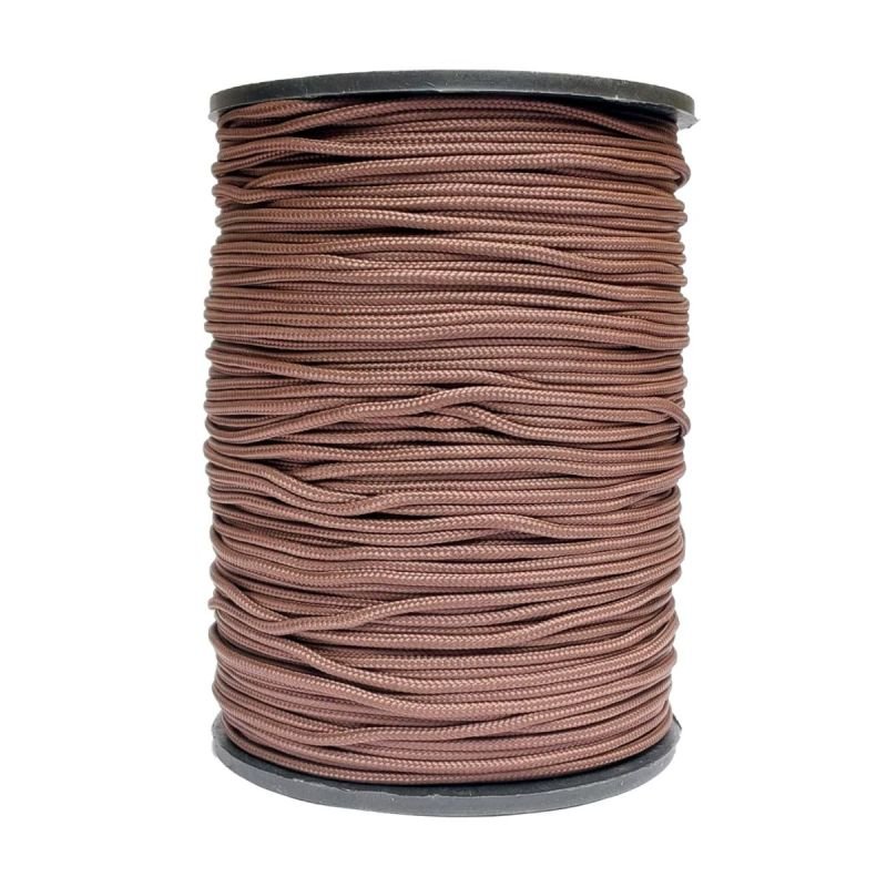 HILO TRENZADO CAFÉ MEDIO 4MM