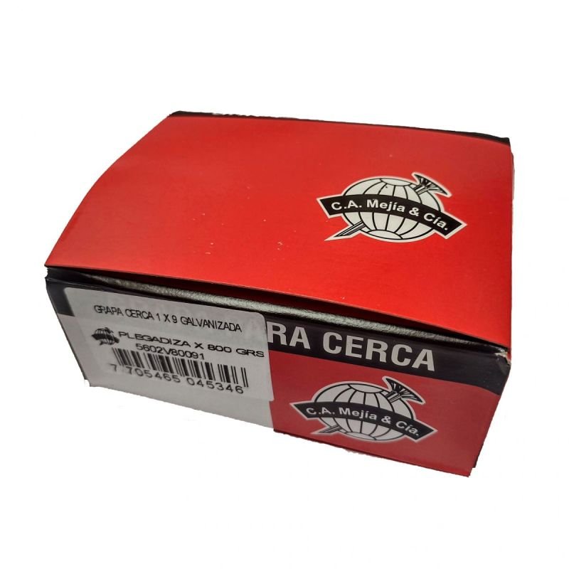 GRAPA CERCA 1" X 800GR CA MEJIA